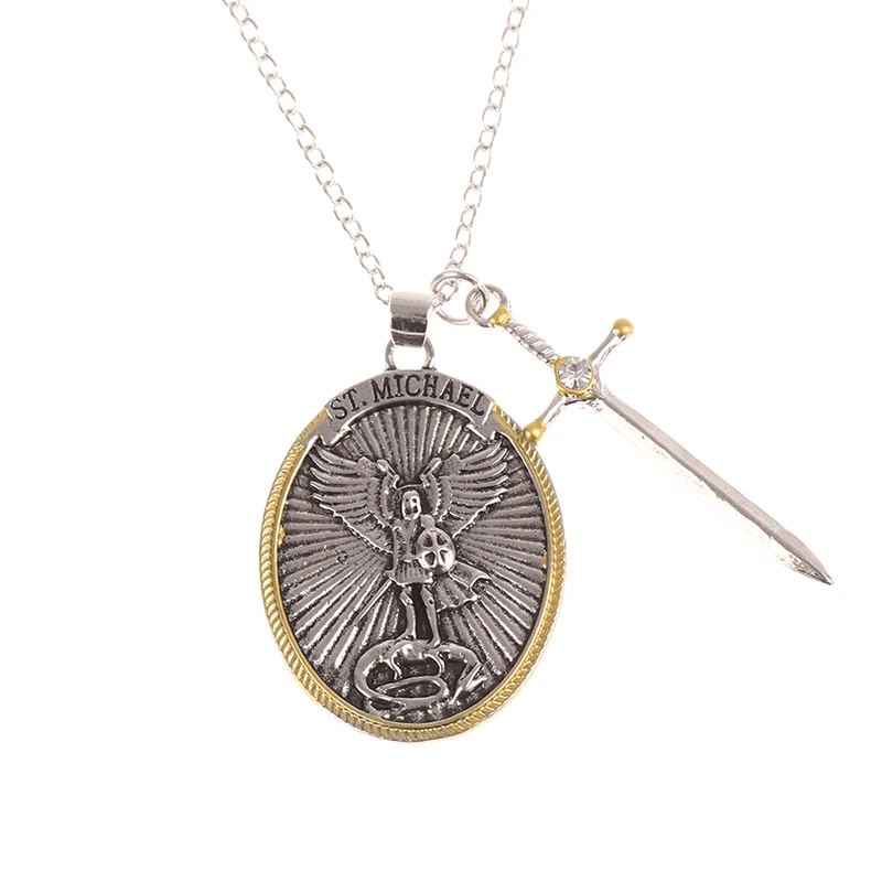 Collar San Miguel Arcángel — Protector Celestial